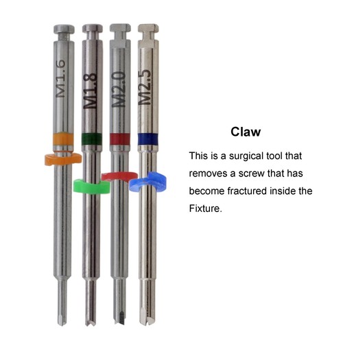 Implant Fractured & Fixture Screw Removal Kit Extractor Drills Neobiotech SR FR - Picture 51 of 83
