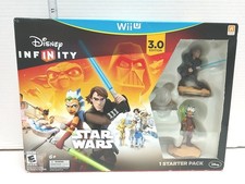 Nintendo WII U Disney Infinity STAR WARS 3.0 Starter Pack Game NEW