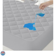 Twin XL Mattress Pad Waterproof, Twin XL Size Mattress Protector Quilted, Mat...