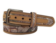 Danbury Casual Belt Mens Stitched Edge Camouflage Inlay 5614500
