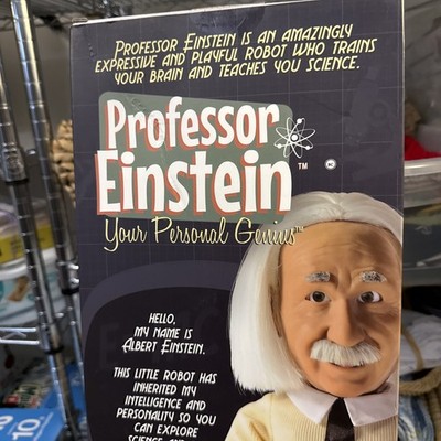 Professor Einstein Interactive Robot Tutor Hanson ROBOTICS NEW Free Fast Ship