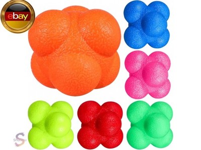 UKCOCO 6 Stück Reflexball Set: Reaktionsballe Trainingsball, Fitness Ball