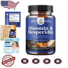 Diosmin Hesperidin 1000mg - 2 Supply - Circulation Support