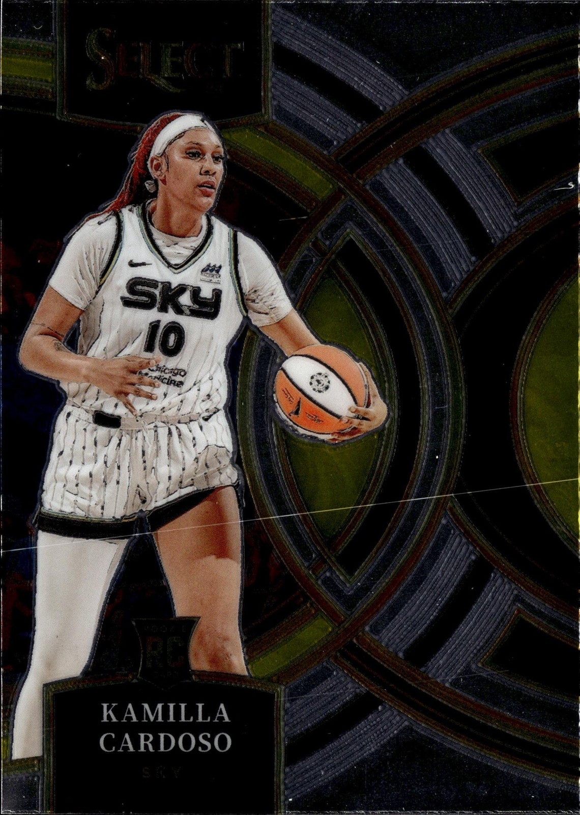 2024 Panini Select WNBA Kamilla Cardoso Rookie Card #195