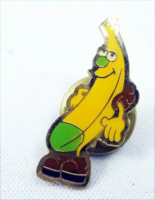 Les Fruittis - Metall Pin's - Pak la Banane