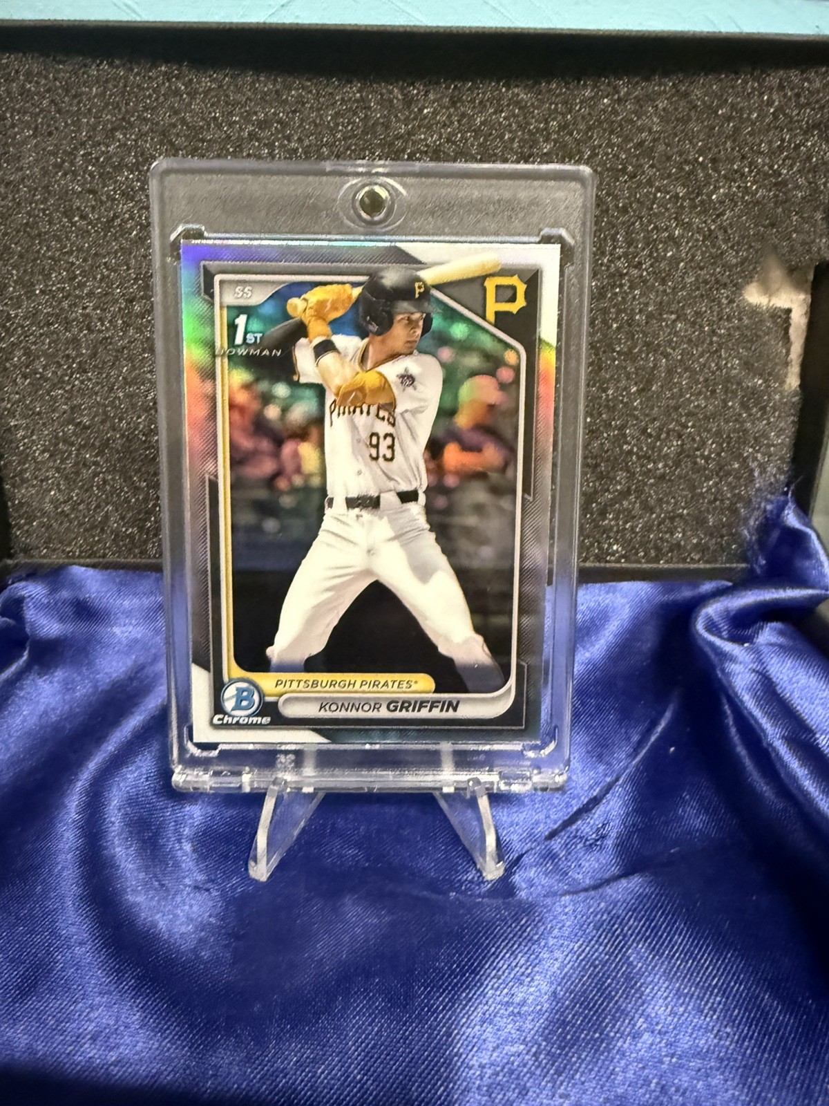 2024 Bowman Draft Konnor Griffin Chrome Refractor 1st #BDC-22 Pirates