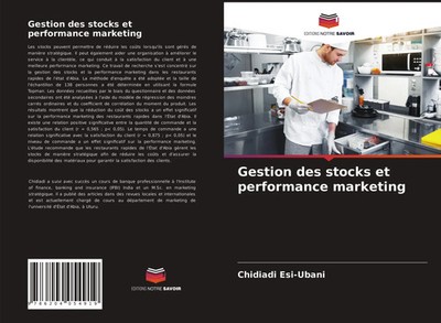 Chidiadi Esi-Ubani | Gestion des stocks et performance marketing | Taschenbuch