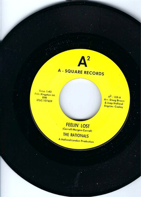 #ad RATIONALS quot;FEELIN#x27; LOSTquot; quot;LITTLE GIRLS CRYquot; A SQUARE RECORDS 103 NM GARAGE $39.00