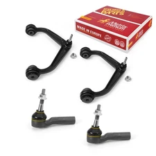 Front Upper Control Arms & Outer Tie Rod End for Silverado Sierra 2500 3500 HD