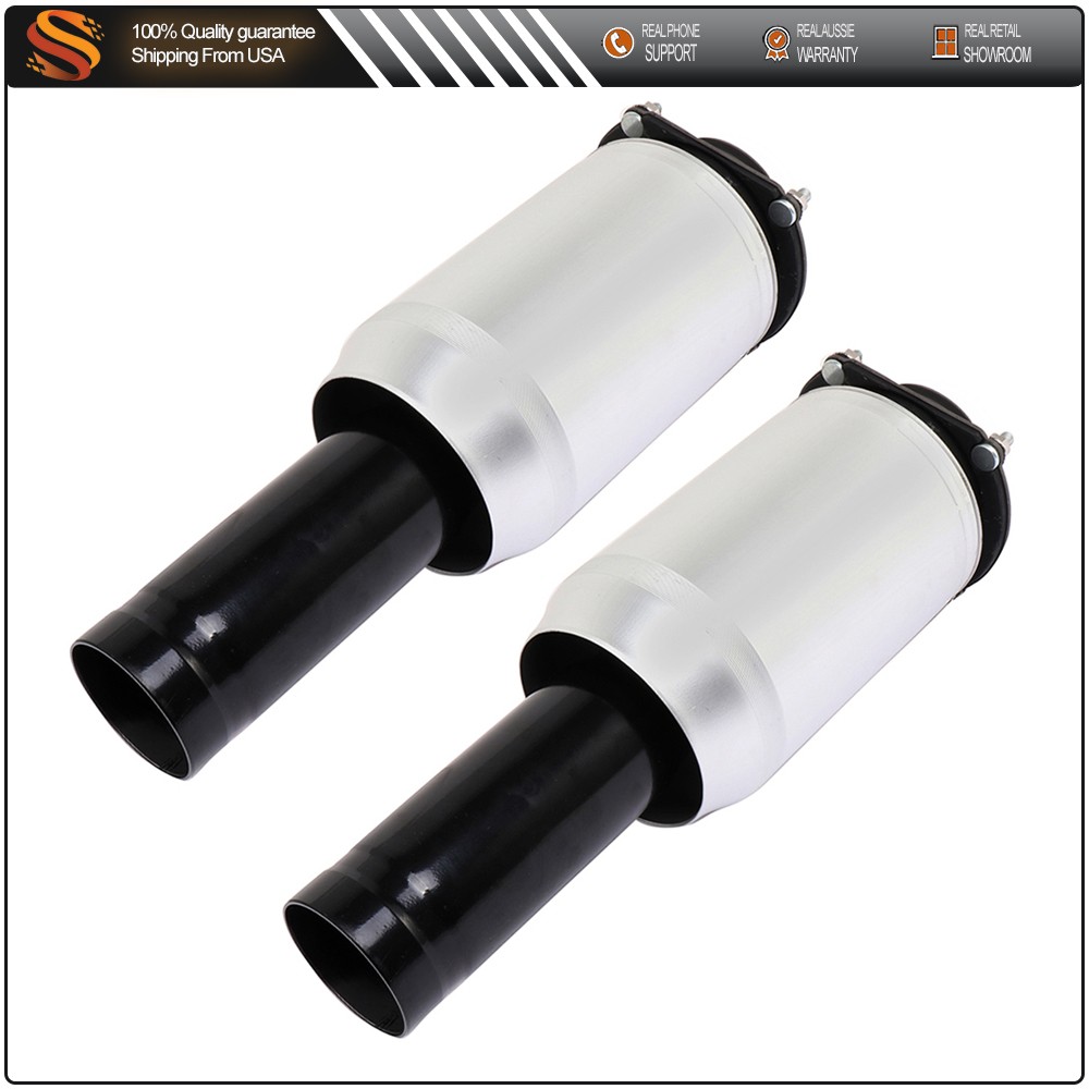 2x Front Air Suspension Strut Springs For Bentley Continental GT GTC Flying Spur