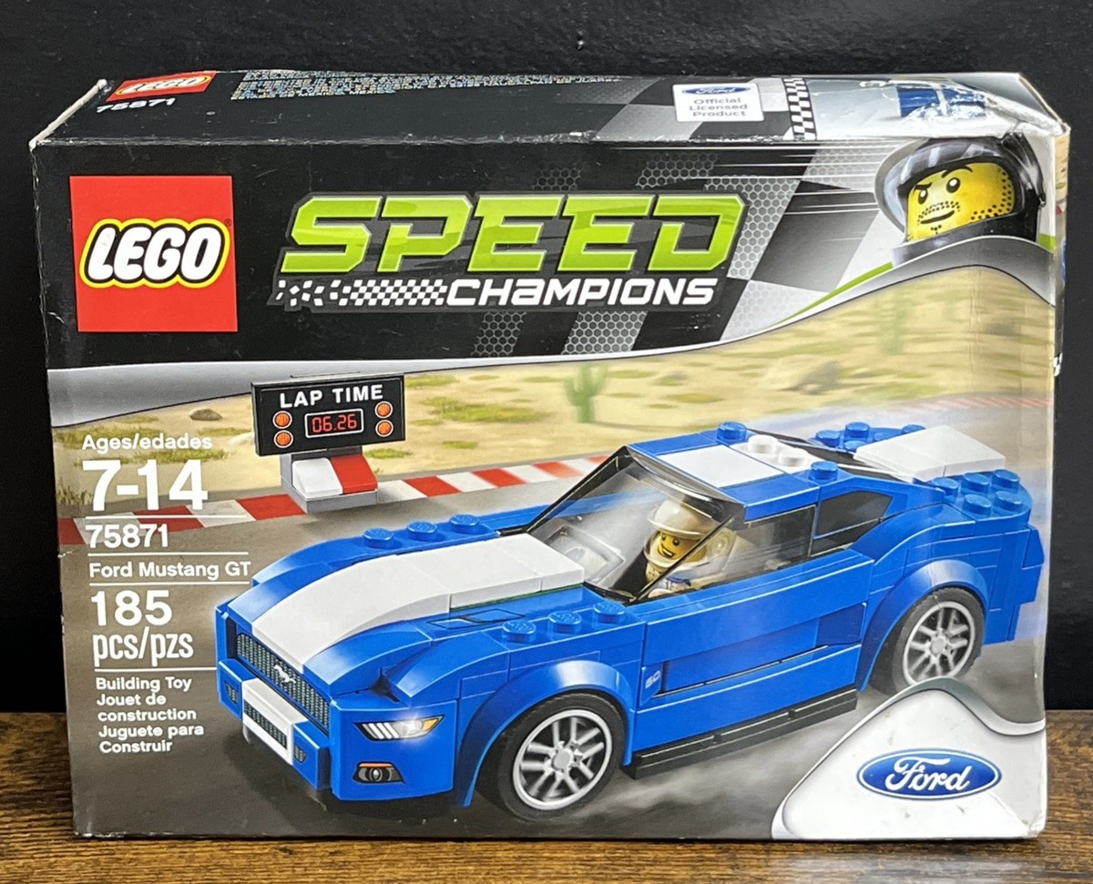 LEGO 75871 SPEED CHAMPIONS: Ford Mustang GT 185 Pcs Building Toy