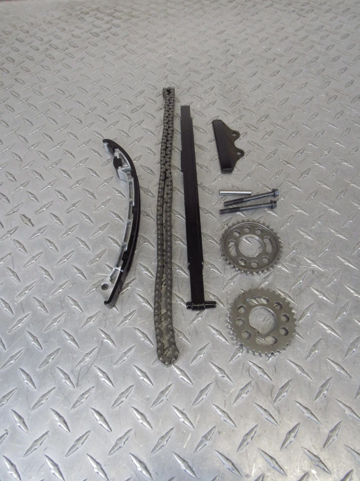 16 Triumph Street Triple 675R 2016 ABS cadena de leva de distribución, piñones y guías Foto 2 de 4