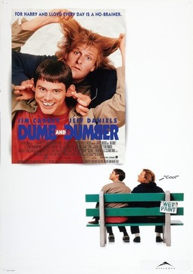 Dumm und Dümmer (v2) Poster Film Druck Film Bild Wandbild A1 A2 A3 A4
