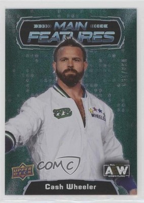2022 AEW All Elite Wrestling Main Features Green Dash Wilder Cash Wheeler 00rh