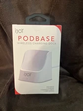 iJoy PodBase Wireless Charger For AirPods Gen 2 & 3 & AirPod Pro, Type C, Qi NEW