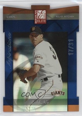 2002 Donruss Elite Aspirations Die-Cut 17/31 Robb Nen #45 0h1g