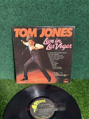 Tom Jones Live in Las Vegas LP Vinyl Record Album Parrot PAS 71031 1969 Stereo