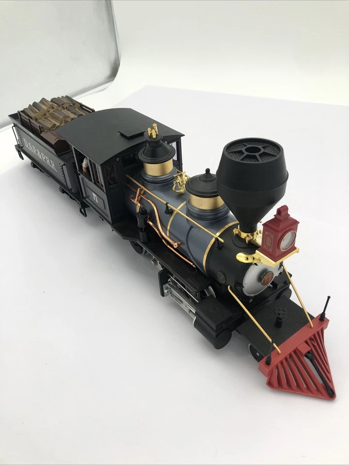 LGB G Gauge No.71 D.S.P. & P.R.R. 2-6-0 Mogul Steam Locomotive & Tender #2028D - Image 2 of 4