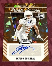 ‼️2025 Panini Contenders Private Signings Jaylon Guilbeau Auto Texas Longhorns