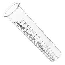 Rain Gauge Test Tube Measure Garden Measuring Outdoor Replacement