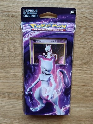 NEU Pokemon XY Serie 12  Evolution Themendeck Mewtu Misere Deutsch