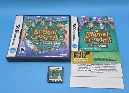 Animal Crossing: Wild World (Nintendo DS, 2005) Complete! Fast Shipping!