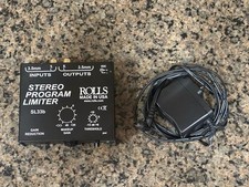 Rolls SL33b Mini Stereo Program Limiter w/RCA...