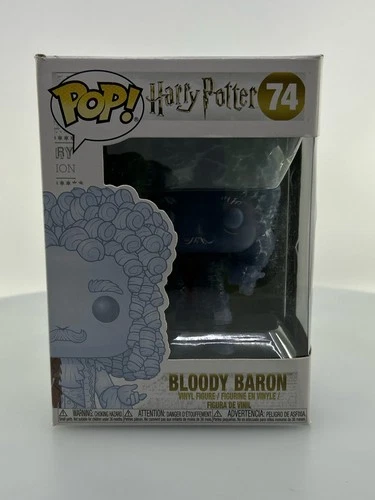 Funko POP! Harry Potter Bloody Baron #74 Vinyl Figure DAMAGED BOX SEE PICS