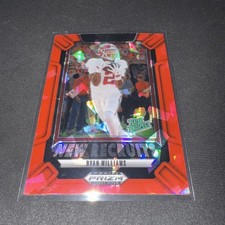 2025 Panini Prizm Draft Picks - New Recruits Ryan Williams #23 Red Ice (RC)