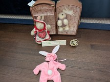 1990s Vintage Muffy Vanderbear Travel Wardrobe With 2 Bears and All Accesories