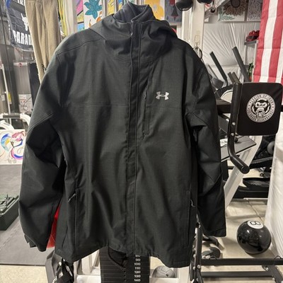 Under Armour Porter 3 in 1 Men's Jacket Super Warm Windproof Black or Gray