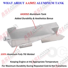 Aluminum 4 Gallon Auxiliary Fuel Tank For Polaris RZR Pro R 2 Seat | US I NEW
