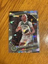 2025 Panini Prizm WNBA Dominique Malonga Cracked Ice RC Seattle Storm 116 Rookie