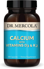 Dr. Mercola Calcium with Vitamins D3  K2 - Supports Bone  Heart Health - Calc