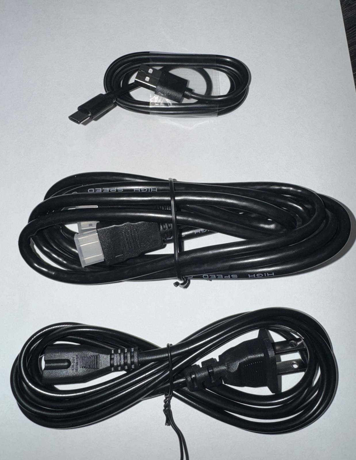 XBOX Series X/S Connection Bundle - Power Cord, HDMI Cable, USB C (charger)
