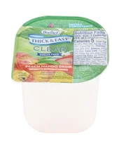 Thick & Easy Clear Thickened Beverage Peach Mango 4 oz. Cup 24 Ct