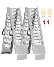 1000 lbs Steel Ramps 2Pcs Heavy-duty Loading Ramps with Handles