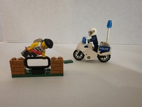60041 LEGO Complete CITY: Crook Pursuit police with instruction manual No Box