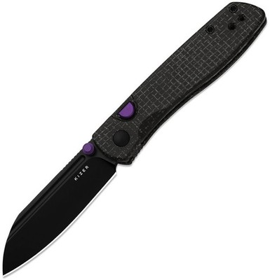 Kizer Cutlery Renissance Black Micarta Folding Bohler N690 Pocket Knife V3698A1