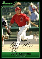 Jeff Mathis 2006 Bowman Draft Picks & Prospects #BDP34 Angels MLB READ FREE SHIP
