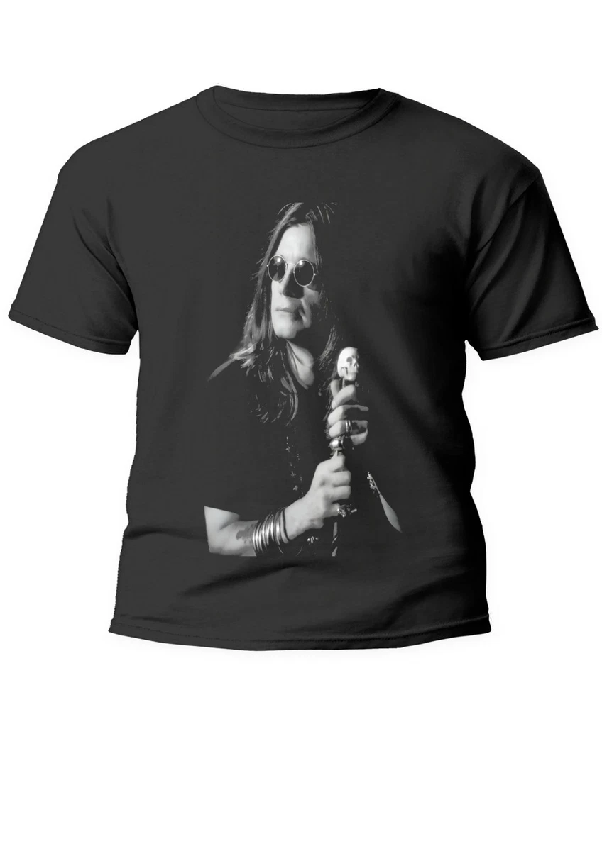 Ozzy Osbourne T Shirt SD 9 Logo Nuovo Ufficiale Uomo Nero
