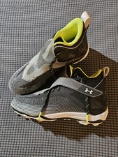 Under Armour Highlight Hammer MC Mens Football Cleats Black White Size 10