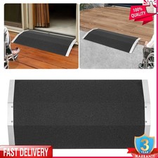 80x40 cm Wheelchair Ramp Door Threshold Aluminium Alloy Safety Non-Slip Ramp