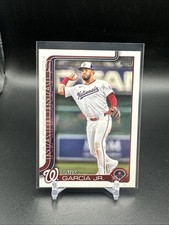 2025 Topps Series 1 #9 Luis Garcia, Jr. Washington Nationals Baseball Card