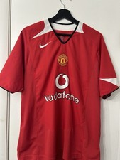 2004-06 Manchester United Home Jersey Football Soccer Shirt Nike Size M Vintage