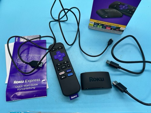 Roku Express 2023 HD Streaming Device With Remote WiFi-High-Speed HDMI Cable - Picture 4 of 6