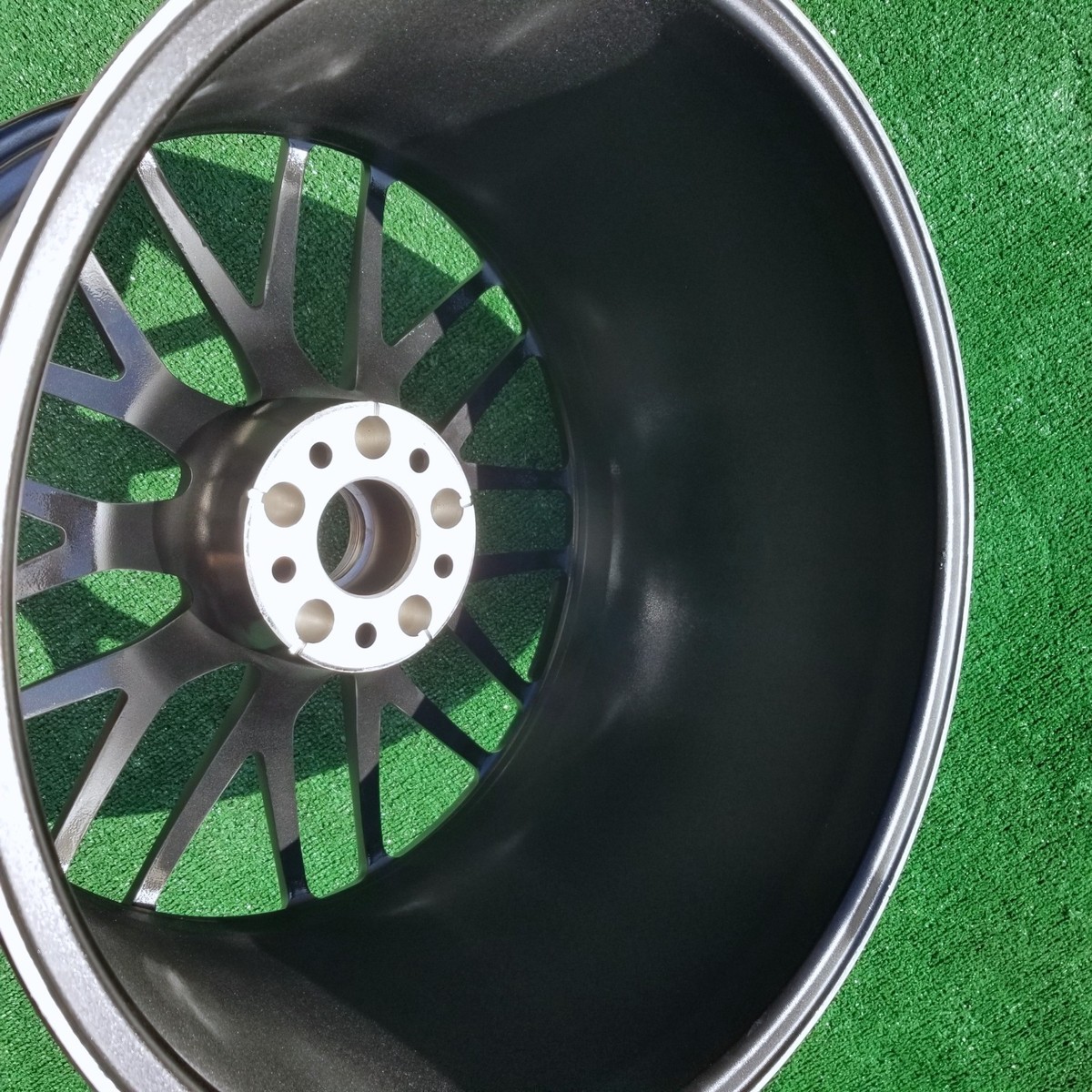 カーペンター GT-γ 160 ブラックバックピンク　中古品 Factory Mercedes-Benz AMG GT C Wheel Perfect Genuine OEM Rear
