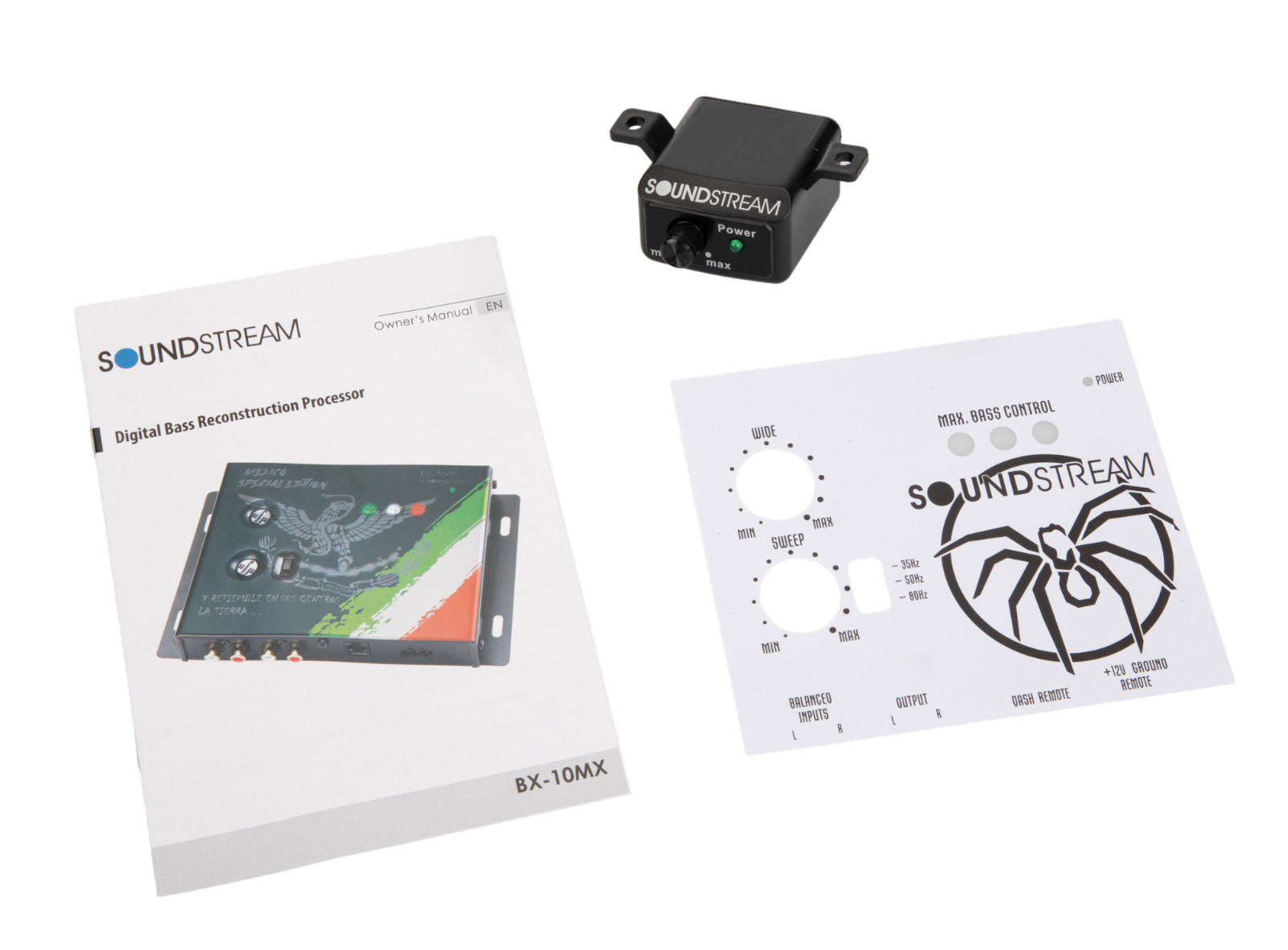 Soundstream BX-10MX Mexico Edition Digital Bass Processor Epicentro para Bajo
