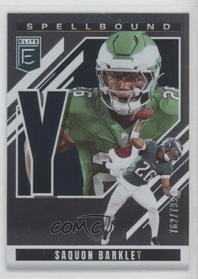 2025 Panini Donruss Elite Spellbound 762/799 Saquon Barkley #7 pe8