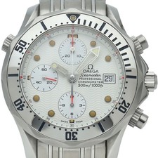 OMEGA Seamaster 300M Chronograph 41.5mm 2598.20 Stainless Steel mensWatch wh...